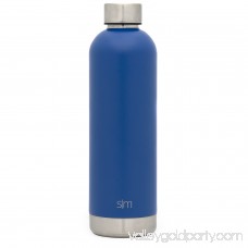 Simple Modern 12oz Bolt Water Bottle - Stainless Steel Hydro Kids Flask - Double Wall Vacuum Insulated Reusable Teal Small Metal Coffee Tumbler Leakproof Thermos - Oasis 569664314